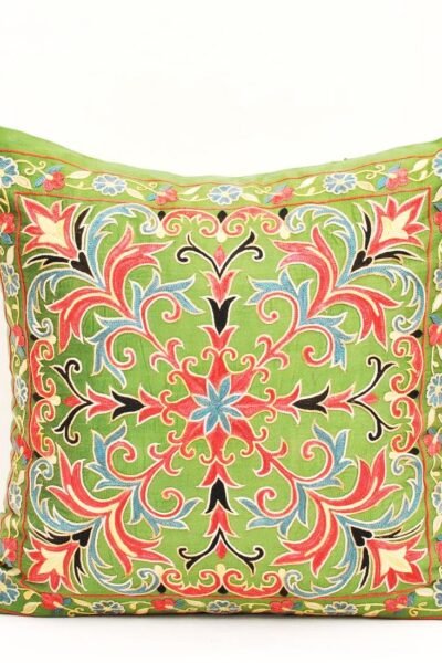 lime green pillow silk