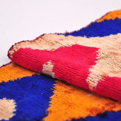 Alternative view of Velvet Sofa Furnishing Home Decor Ikat