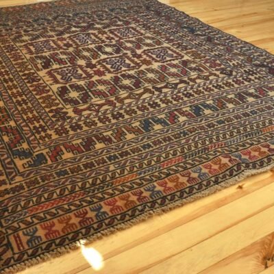 Alternative view of Afghan Soumak Kilim Rug