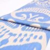 Uzbek handwoven silk ikat fabric by the yard