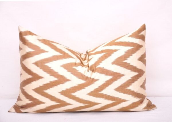 Chevron Decorative Couch Brown Pillow