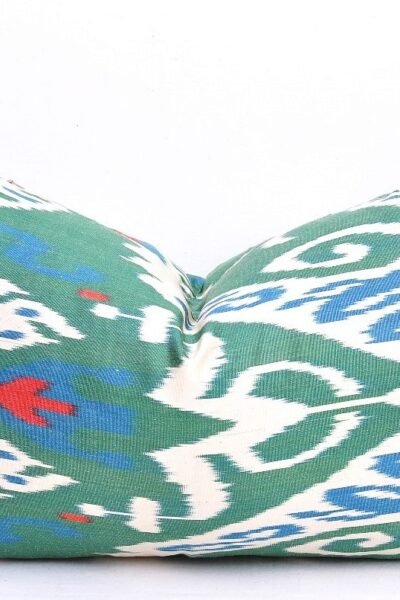 lumbar ikat pillow