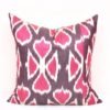 Tribal Print Ikat Throw Pillow