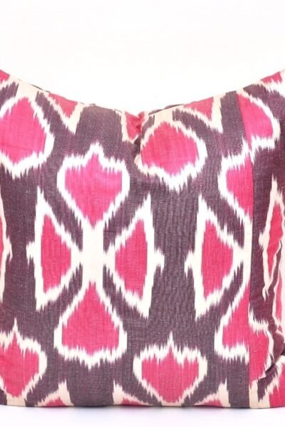 Tribal Print Ikat Throw Pillow