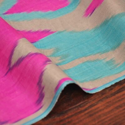 Alternative view of Heart Silk Cotton Textile