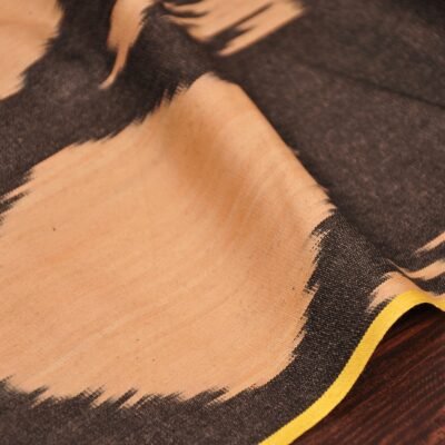 Alternative view of Ogee Cotton Ikat Textile