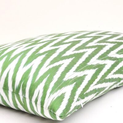 Alternative view of Decorative Pillow Cover Green Chevron
