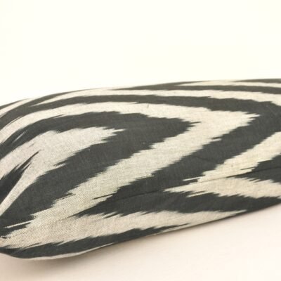 Alternative view of Black Chevron Bolster Pillowcase