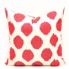 Red Polka Dot Accent Pillow Case