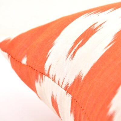 Alternative view of Decorative Throw Pillow Orange