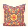 BOHEMIAN DECORATIVE SUZANI THROW PILLOW