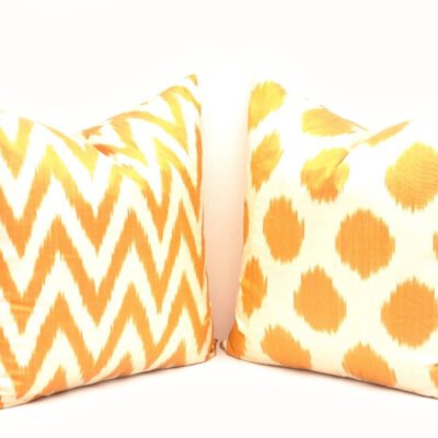 Alternative view of Two Decorative Ikat Pillow Cover