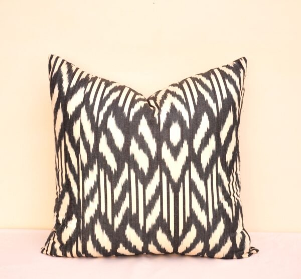 Black Decorative Accent Pillow