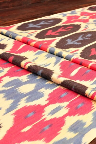 Mix Pattern Ikat Textile