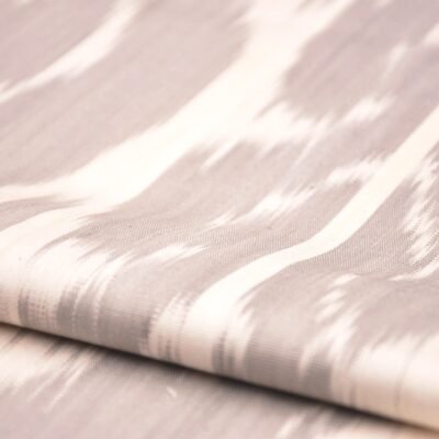 Alternative view of Tan Ikat Upholstery Cotton Fabric