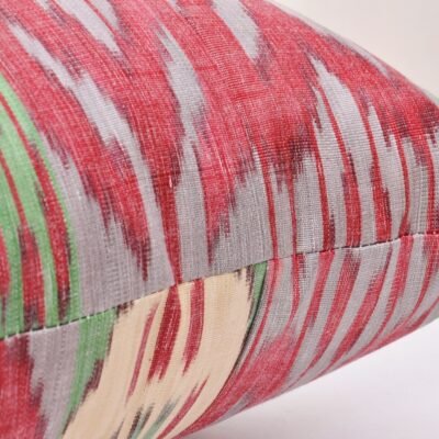 Alternative view of Designer Ikat Throw Pillow Floral