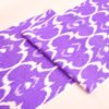 Uzbek Ikat Silk Fabric Handwoven