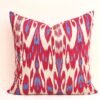 Red Designer Throw Pillow