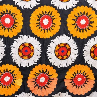 uzbek ikat suzani