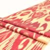 Indian Red Ikat fabric