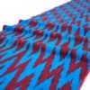 "Chevron design" cotton ikat material