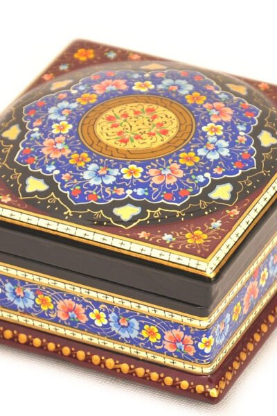 Lacquer Hand Painted Jewellery Box