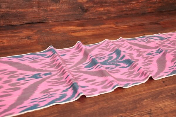 Oriental Pink Ikat Fabric