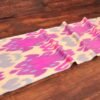 Fuchsia Silk Ikat Fabric