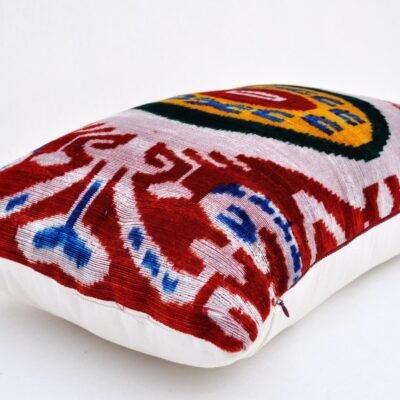 Alternative view of Colorful Turkish Velvet Cushion