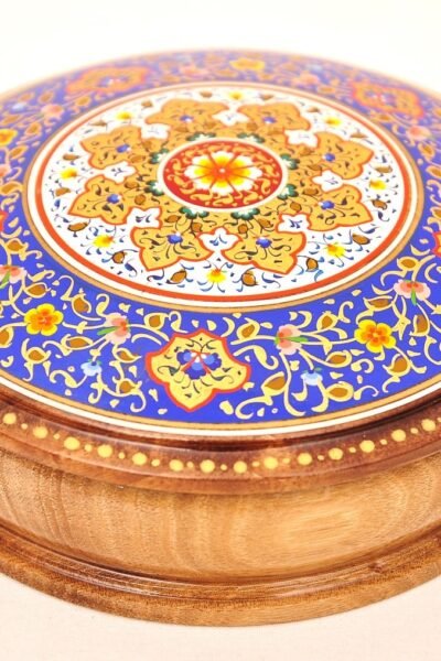 Oriental Uzbek Wooden Lacquered Box