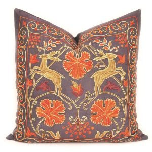Decorative Couch Pillow Suzani