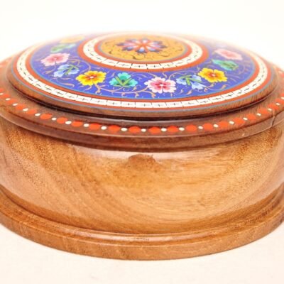 Colorful Lacquered Miniature Trinket Box