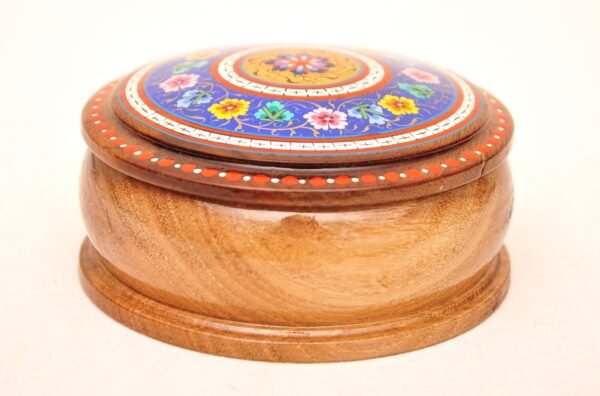 Colorful Lacquered Miniature Trinket Box