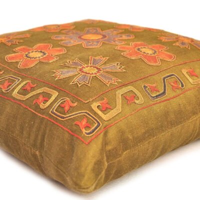 Alternative view of Needle Work Hand Stitched Suzani Cushion