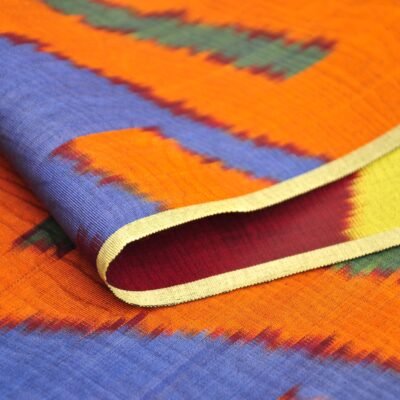 Alternative view of Colorful Ikat Fabric Textile