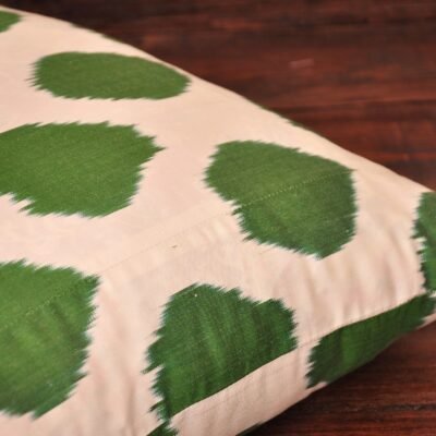 Alternative view of Green Dot Designer Cushion