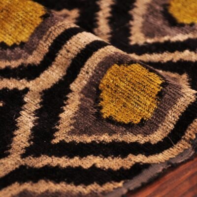 Alternative view of Abrbandi Velvet Ikat Textile