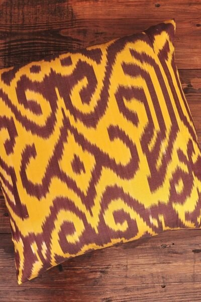 Damask Ikat Sofa Pillow