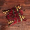 Maltese Velvet Ikat Pillow