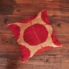 Center Circle Velvet Cushion