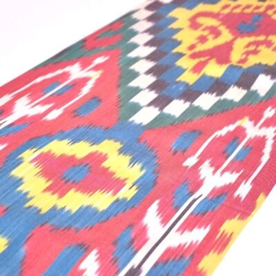 Alternative view of Eco Textile Silk Cotton Ikat Fabric