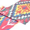 Eco Textile Silk Cotton Ikat Fabric