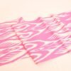 Silk Ikat Fabric Pink