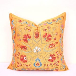 Lux Cozy Living Room Throw Pillow Handmade