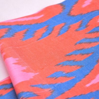 Alternative view of Silk Cotton Ikat Fabric Clothing Wholesale