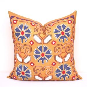 Sale Embroidered Suzani Pillow Cover