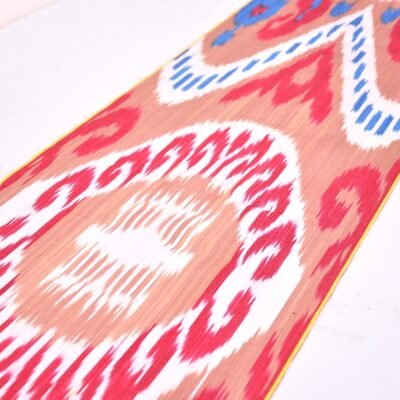 Alternative view of Multicolor Ikat Fabric Sale Directly Handwoven