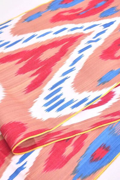 Multicolor Ikat Fabric Sale Directly Handwoven