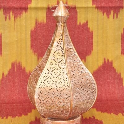 Alternative view of Brass Candle Holder Cream Gold