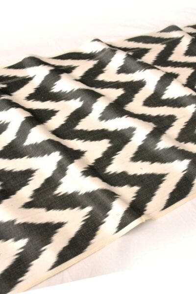 Black Chevron Decorative Fabric